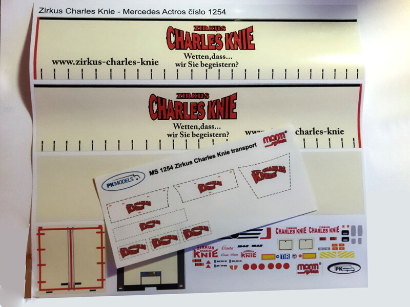  MS Mercedes Actros 1254 Aršík Zirkus